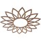 Ekena Millwork Daisy Wood Fretwork Pierced Ceiling Medallion, Walnut, 32"OD x 11 1/8"ID x 1/4"T CMWP32X32X0250DAWA - alternate 5